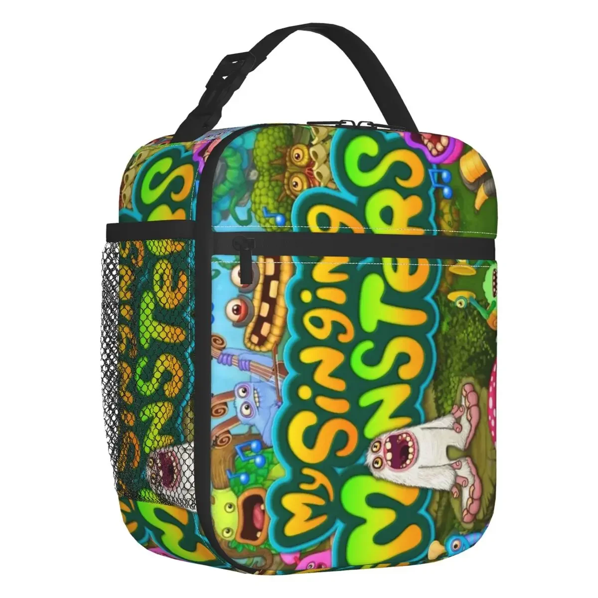 

My Singing Monsters Insulated Lunch Tote Bag for Women Resuable Cooler Thermal Food Lunch Box School