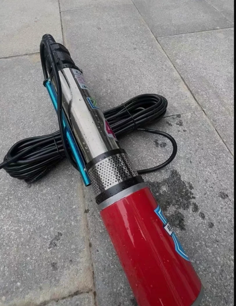 48V 60V 72V DC Deep Well Submersible Pump Stainless Steel High Lift for Farm Irrigation
