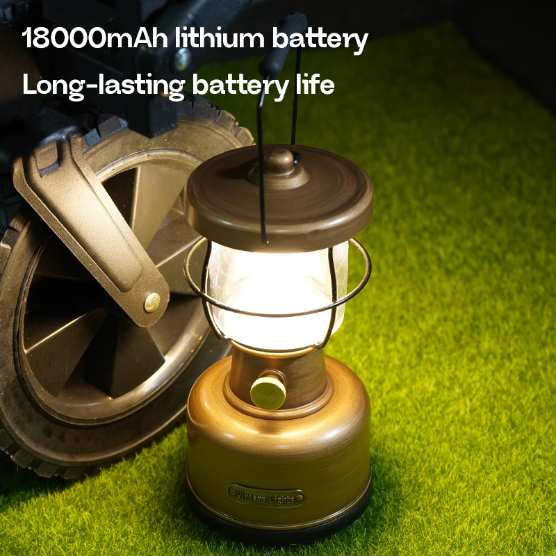 MOSLIGHTING 18000mAh キャンプランタン装飾雰囲気照明 Led デスクランプ屋外キャンプバーライトテーブルライトランタン