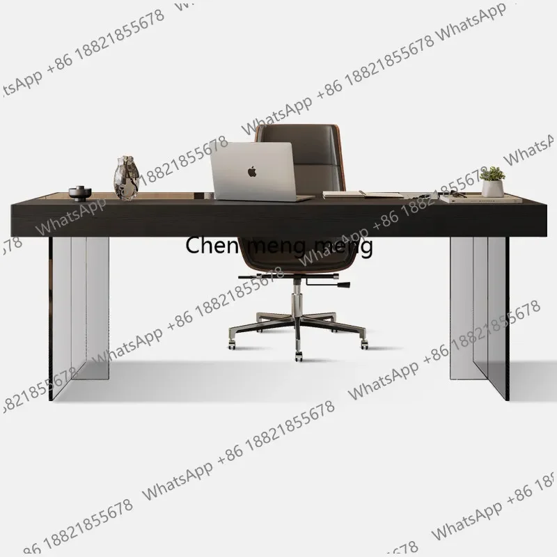 10 Italian minimalist desk home writing advanced sense acrylic computer desk workbench