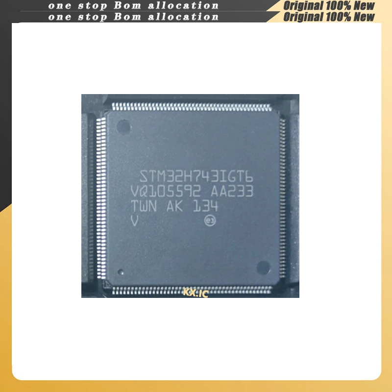 

1PCS/LOT STM32H743IGT6 STM32H743I M3243IGT6 LQFP-176 Stock NEW Original