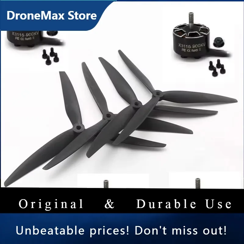 DroMa4/8 Pcs X3115 3115 900KV FPV Brushless Motor 6S Lipo 5mm Output Shaft For RC 9~10inch Propeller Multi-axis Traversing Drone