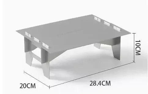 

#Mini portable aluminum alloy coffee table, coffee table, wild mountaineering tent, camping equipment