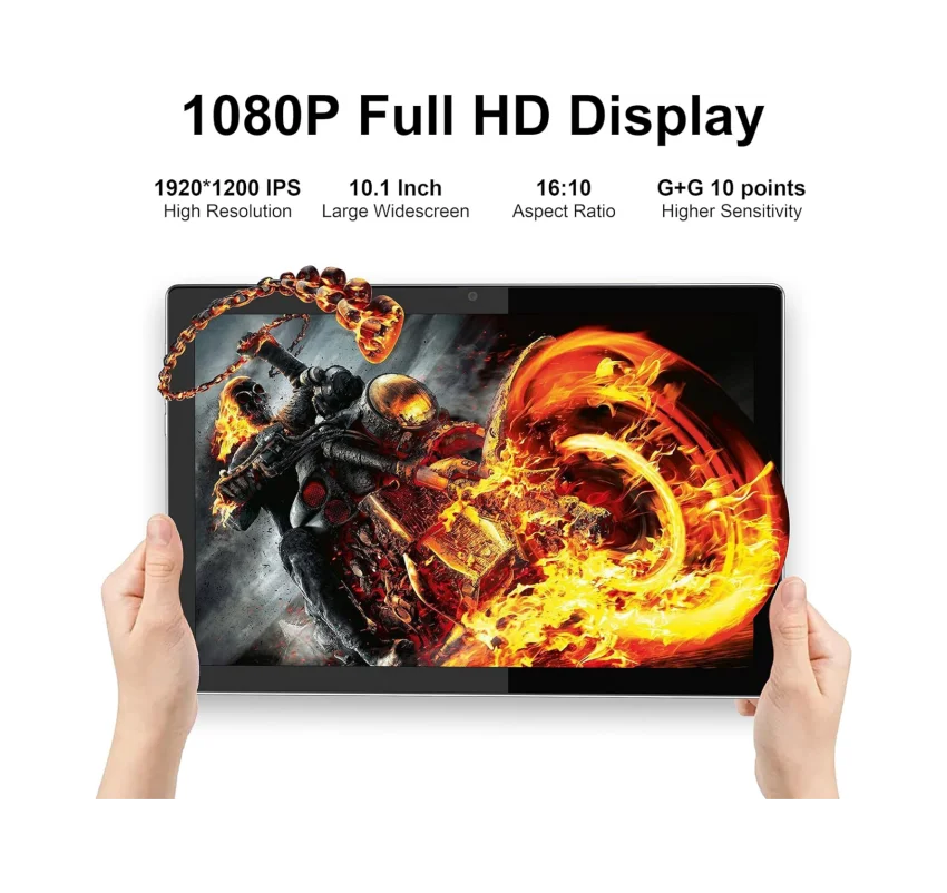 10.1 INCH T10 Android 9.0 WIFI Tablet PC 3GB RAM 32GB ROM K13 MTK9863 CPU 1280*800 IPS Dual Camera