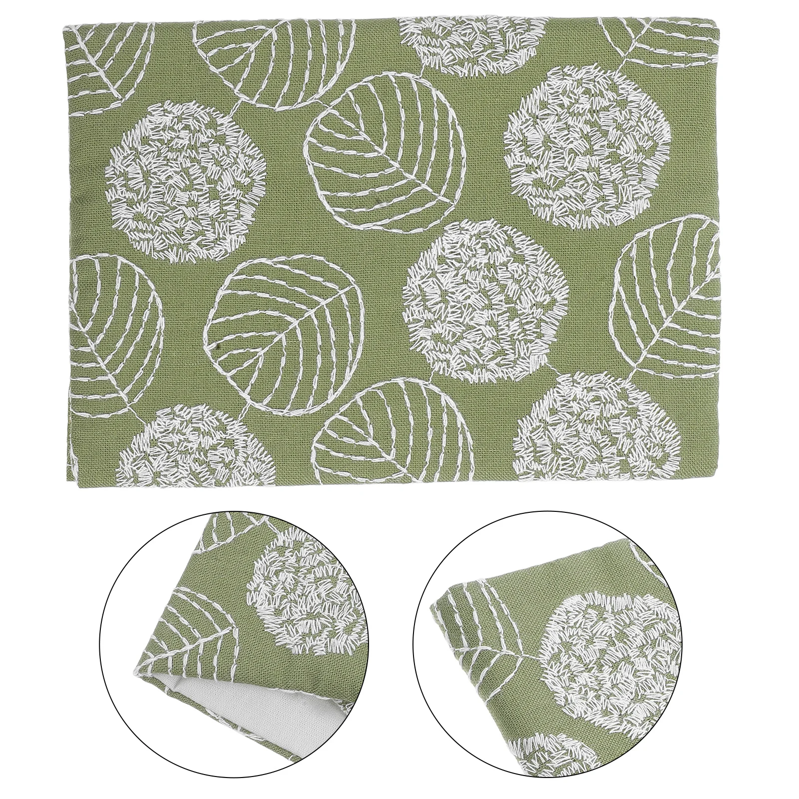 Capa de livro de tecido lavável macio, protetor reutilizável extensível para diários, cadernos, planejadores, capa dura pequena e grande