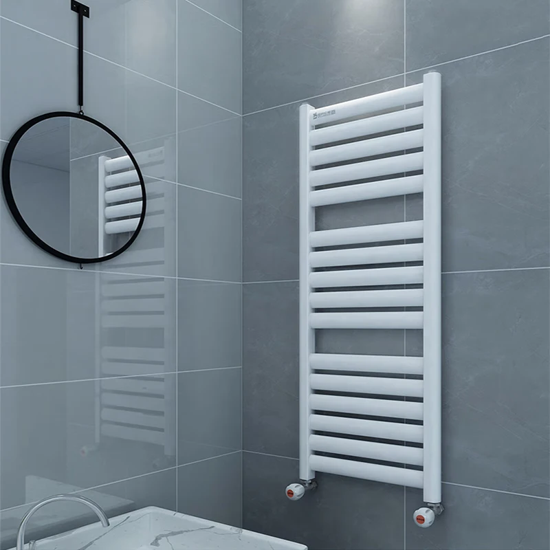 Steel Bathroom Radiator Central Heating Hydronic Towel Rail Rectangle Shape