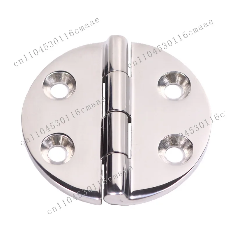 Marine Hinge RV Cabinet Door Hinge Stainless Steel Circular Hinge Oval Boat Hardware