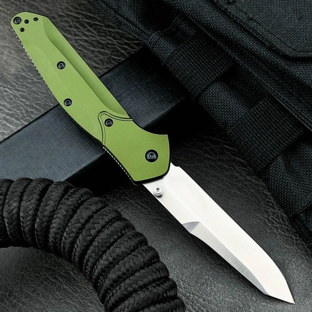 

940 New Outdoor Pocket Folding Knife D2 Blade Aluminum Alloy Handle Emergency Portable Tool Durable EDC Defense Knives