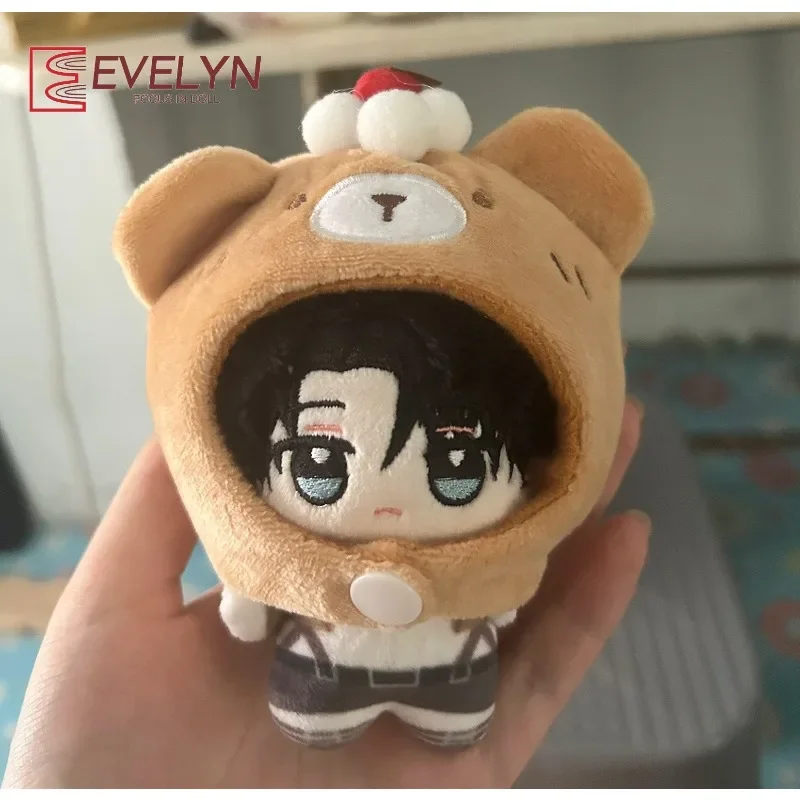 Evelyn Adorable Cotton Doll Head Cover Anime Game Love and Deepspace 10cm Plush Doll Hat Cap Clothing Toy Accessories