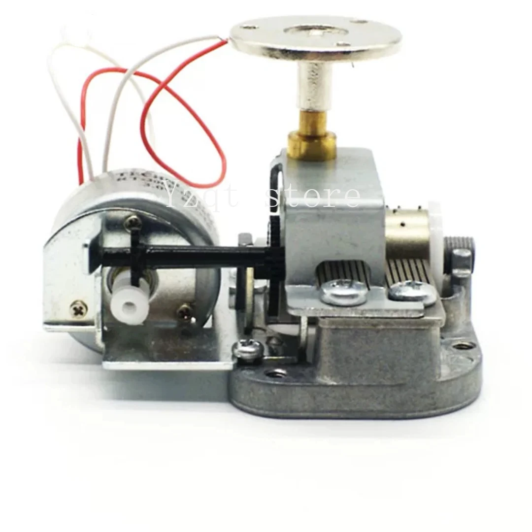 DIY handmade electric music box movement sankyo brand 3.0V electric motor + 24mm rotating small turntable