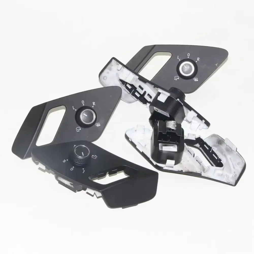5pcs New LHD Side Mirror Switch Knob With Heat Fold For VW Golf Gti MKVII 2014-2016 5G0 959 565 M 5G0 959 565 M