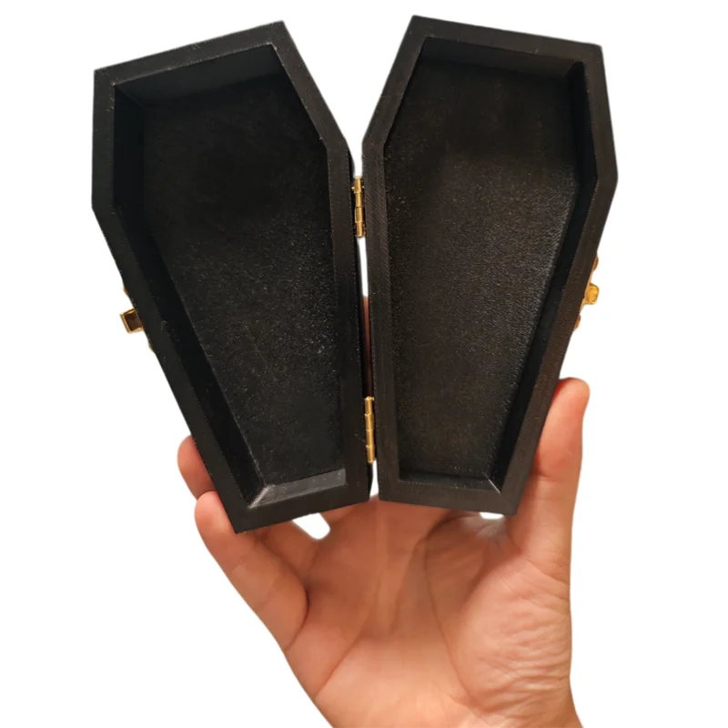 Spirit Coffin (Plastic) Magic Tricks Classic Spirit Slates Prediction Effect Close-up Bizarre Illusions Gimmicks Mentalism Props