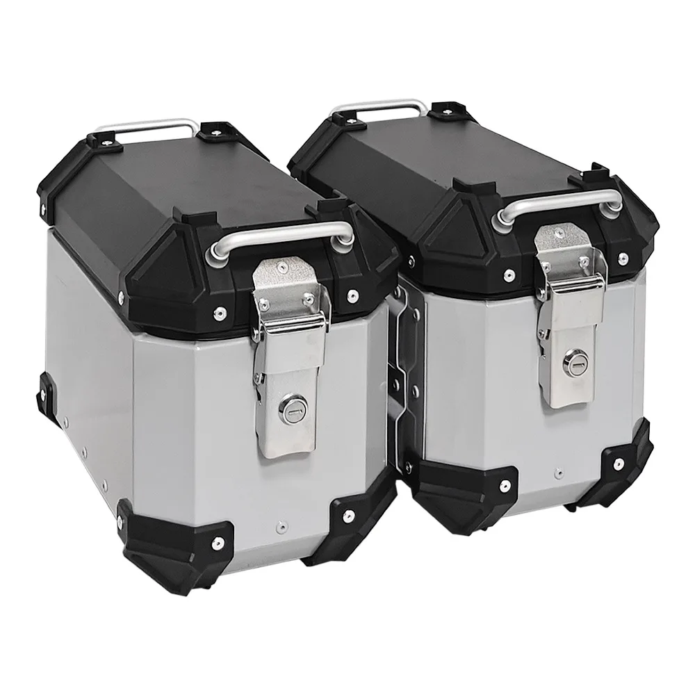 OEM High Quality 16L 25L Motorcycle Side Box Small Capacity Light Weight Aluminum Alloy Motorcycle Tail Box