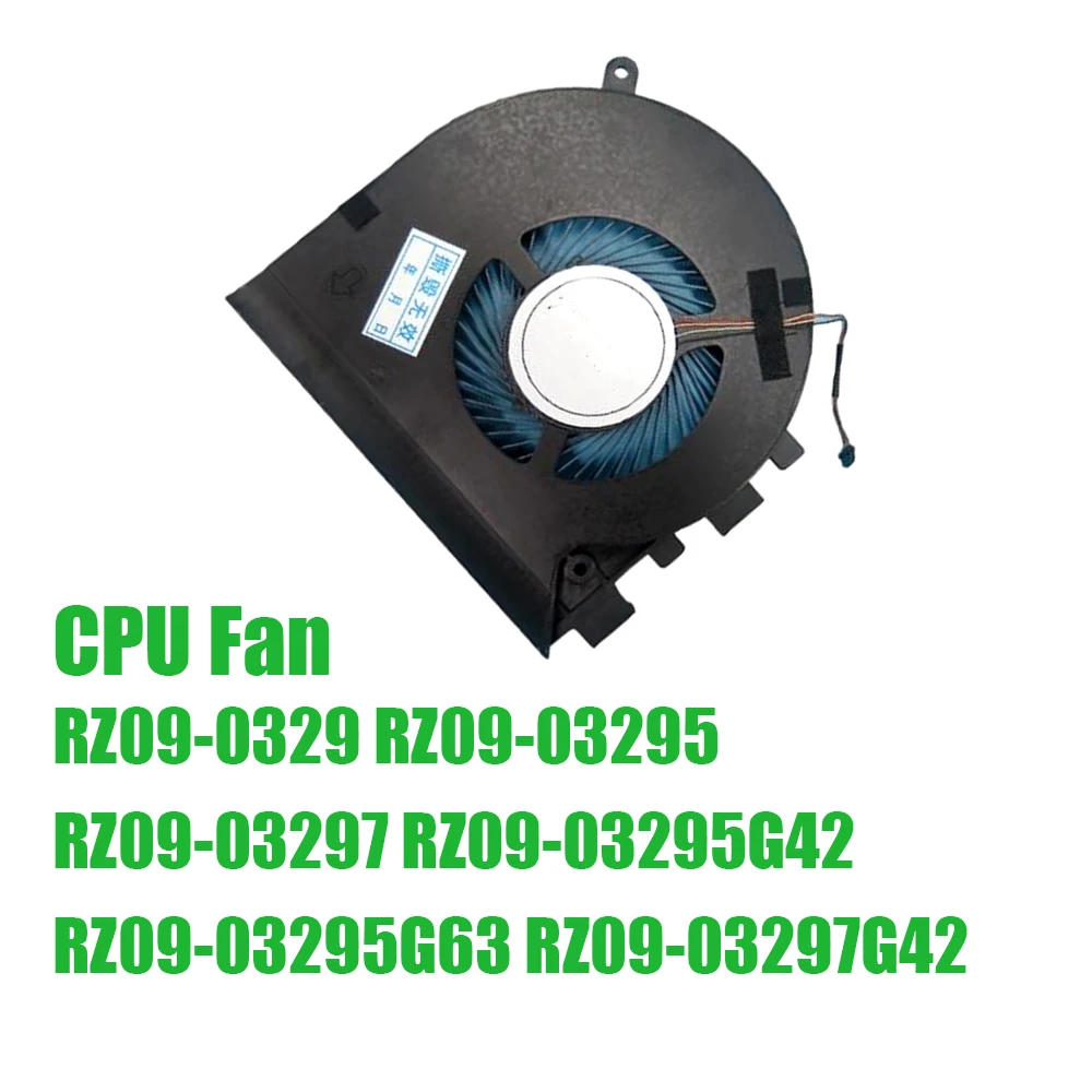 For RAZER For Blade Pro 17 RZ09-0329 RZ09-03295 RZ09-03297 RZ09-03295G42 RZ09-03295G63 RZ09-03297G42 DC5V 2.25W Laptop CPU Fan
