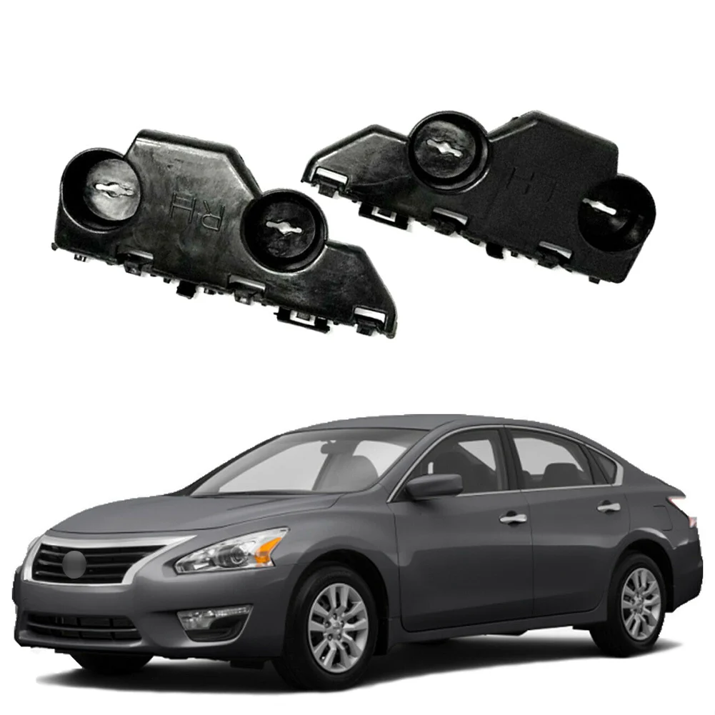 2x Car Front Bumper Brackets Retainers Support Left Right 62220-3TS0A 62221-3TS0A For Nissan Altima 2013 2014 2015