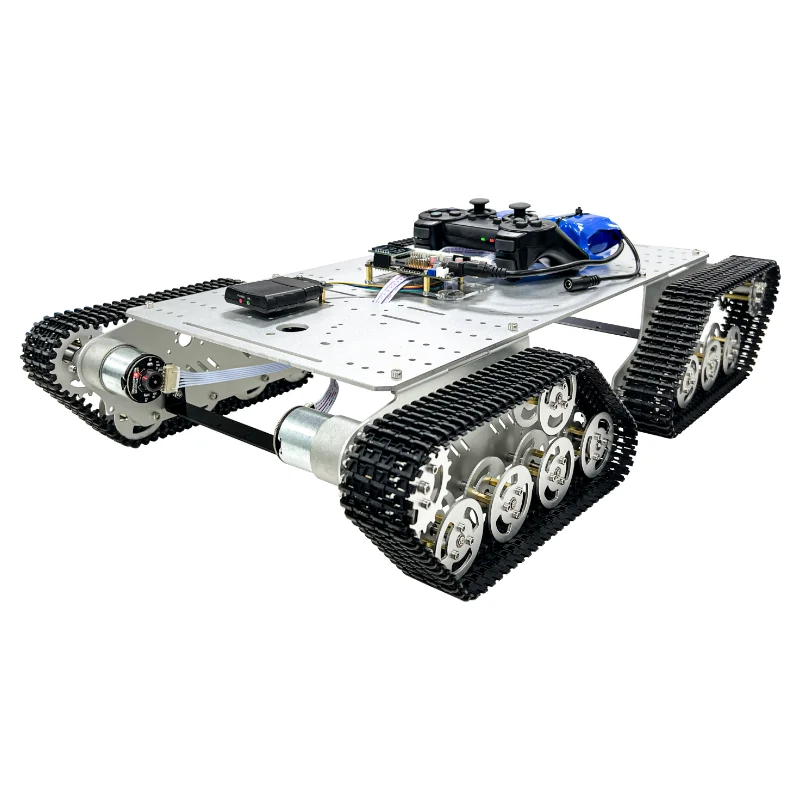 

T900S Tracked Tank Chassis, ROS Robot Development Platform, Open Source Support for Secondary Development DIY