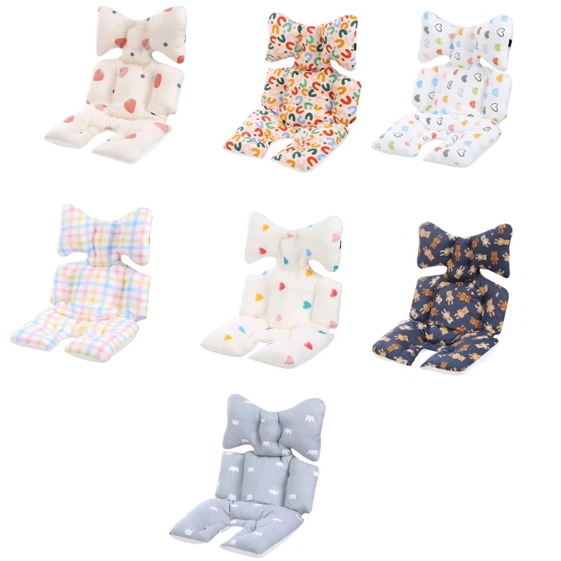 

Double-sided Baby Pushchair Liner Baby Stroller Cushion Pram Liner Pad Breathable Baby Stroller Pad Liner Dropship