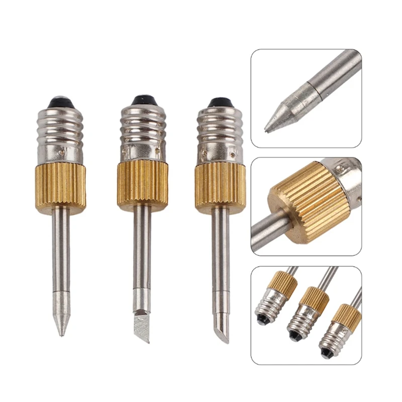 Soldering Iron Tip E10 Interface Soldering Iron Tips USB Soldering Tip Welding Head Soldering Tools Branding Iron