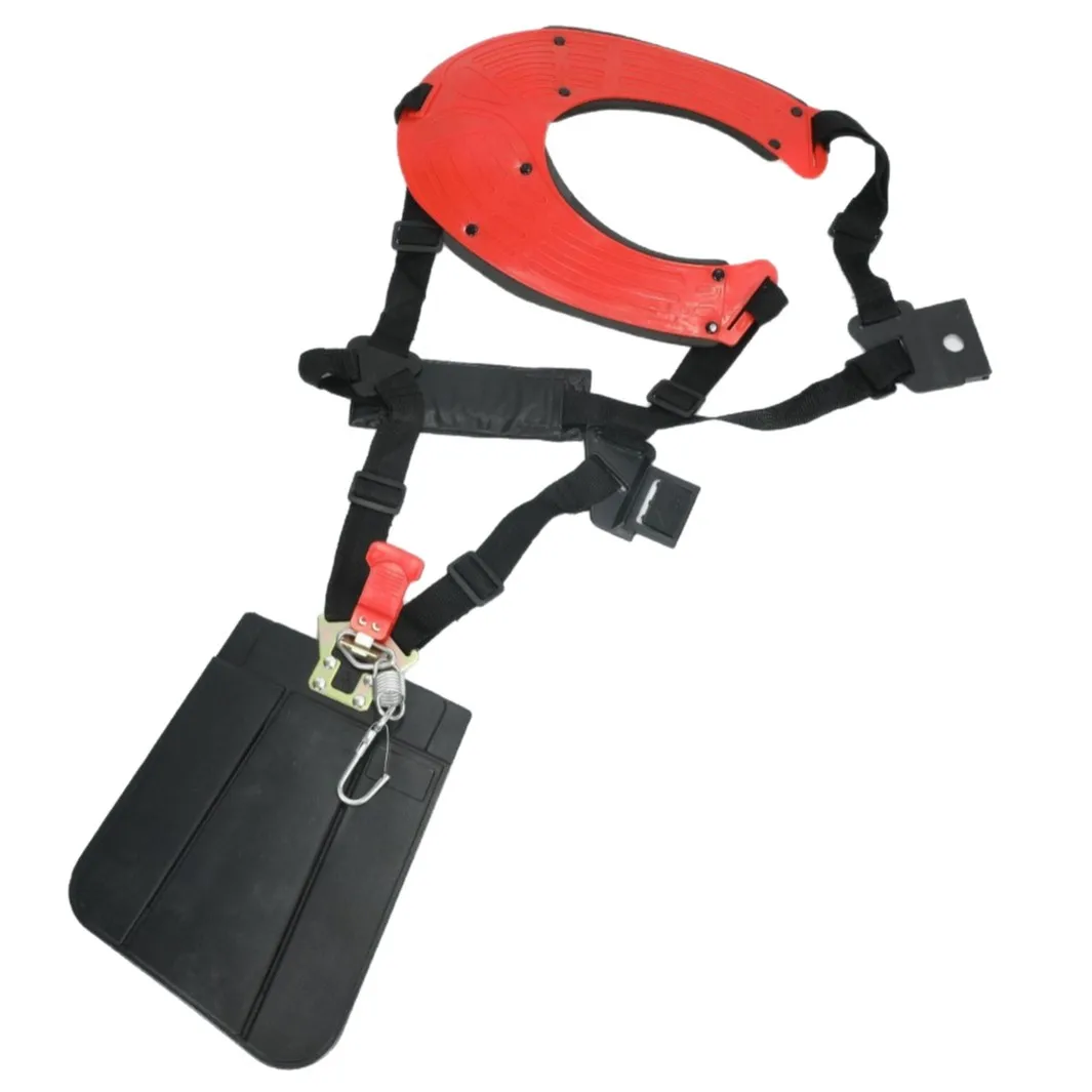 Lawn Mower Strap Thickened Double Shoulder Brushcutter Single Shoulder Strap Side Hanging Lawn Mower Accessories