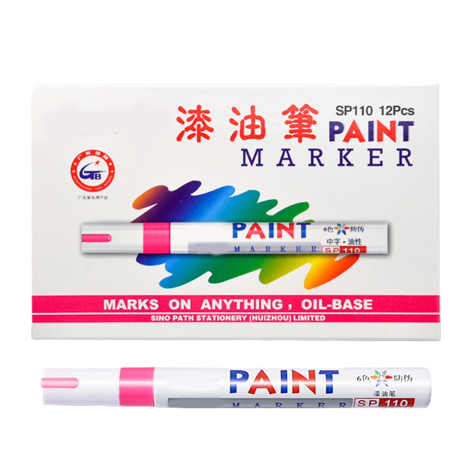 

Acrylic Paint Pens for Rock Painting Portable Multipurpose Long Lasting Paint Marker Pen Waterproof, High Coverage