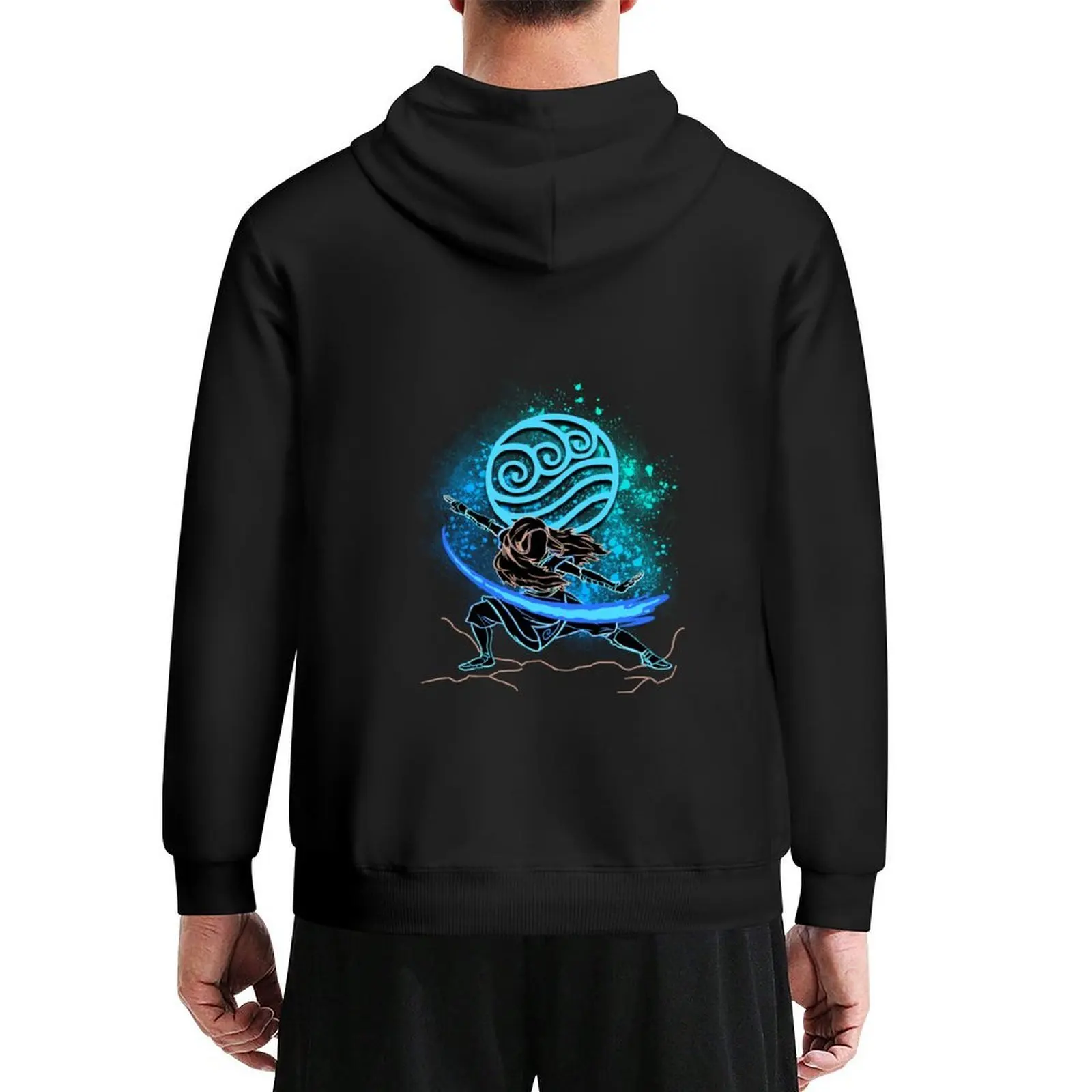 

The waterbender Hoodie anime clothing men's clothes blouse mens clothes hoodies for men high quality