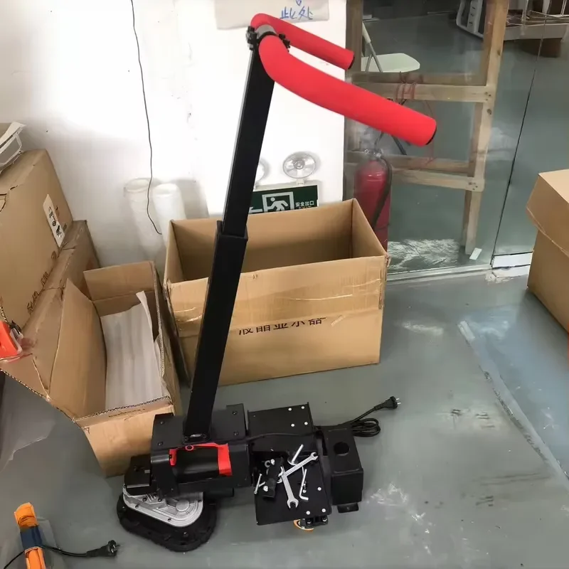 Hand Held Concrete Floor Concrete Diamond Grinding Machine Standing Triangle Grinder Floor Polishing Machine