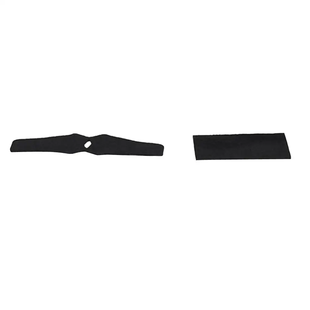 Arrow Rest Felt Replacement Black Premium Adhesive Pads Archery Rest Upgrade for Recurve Bow and Hunting
