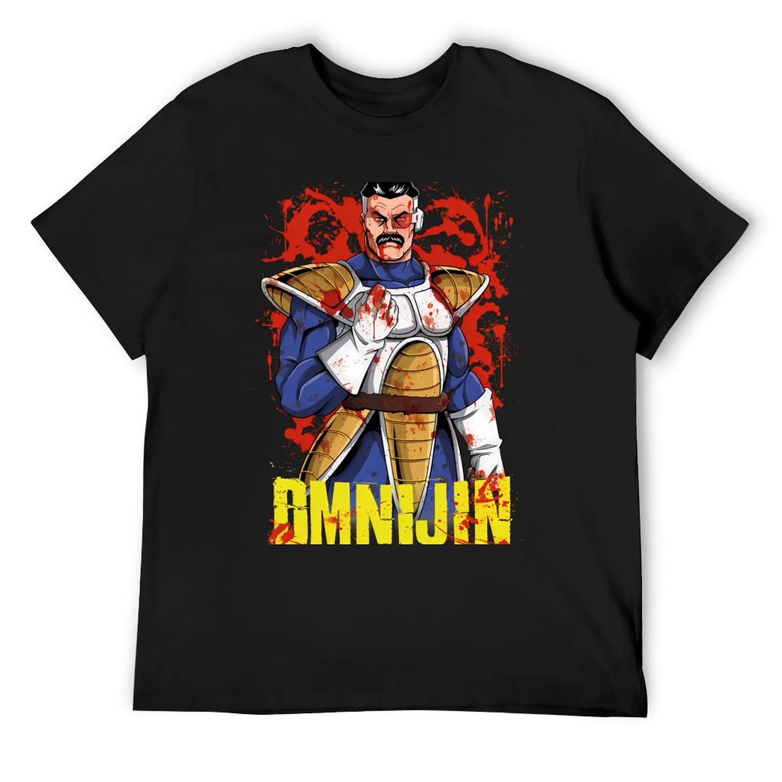 

Omniman Saiyajin T-Shirt plus sizes anime stuff graphics designer shirts heavy weight t shirts for men