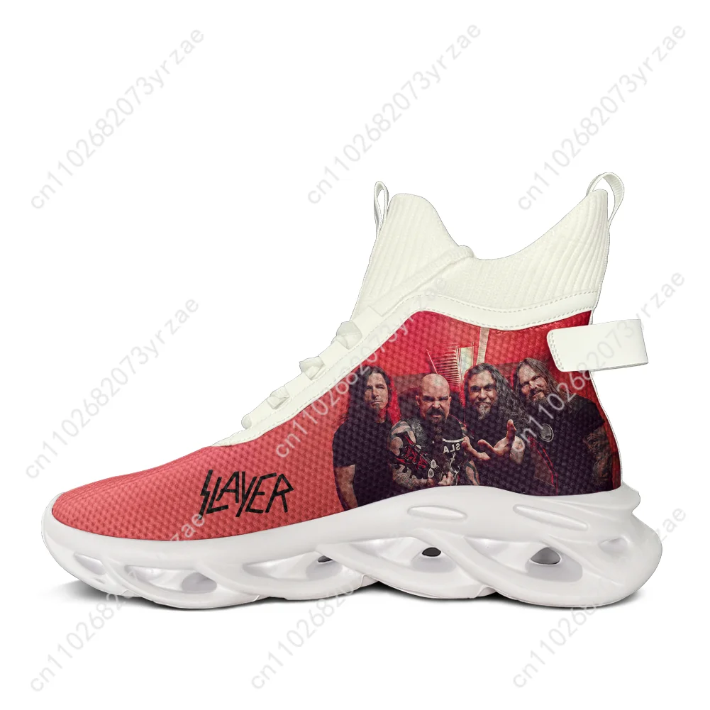 Slayer High Top Flats Sneakers Uomo Donna Sneaker per adolescenti Scarpe sportive casual di alta qualità per coppie Scarpe su misura alla moda
