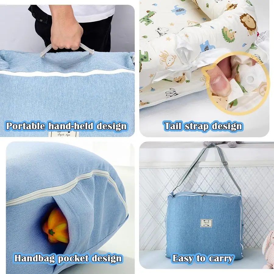 كرسي استرخاء لحديثي الولادة، كرسي أطفال محمول قابل للتنفس للأطفال من عمر 024 شهرًا، مقاس قابل للتعديل للسفر المنزلي ثنائي الغرض للأطفال