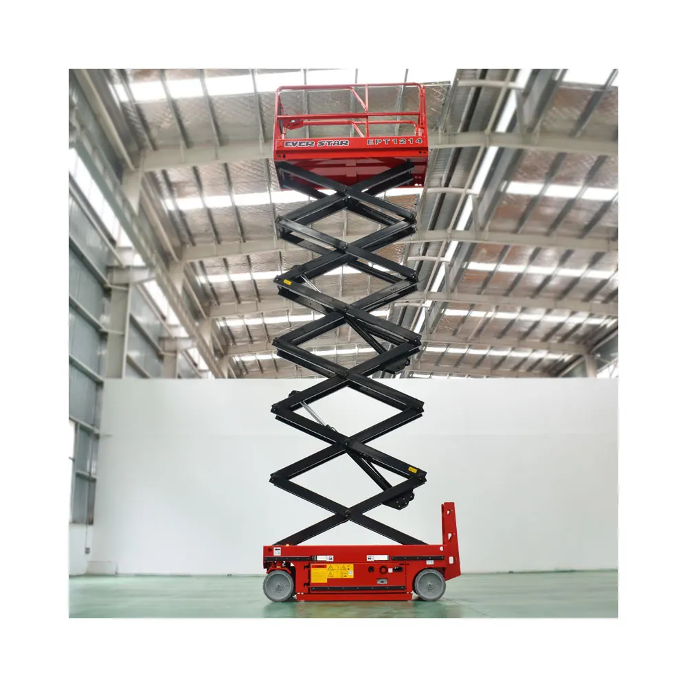 6m 8m 10m 12m 14m 16m 450Kg Capacity Electric Mobile Scissor Lift Hydraulic Scissor Lift