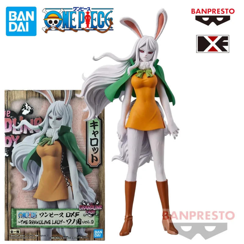 

Original Genuine Banpresto One Piece THE GRANDLINE LADY Wanno Country 16cm Carrot Sulong PVC Anime Figure Toys Gift