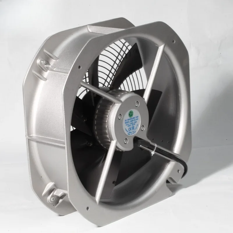 DC 28080 Metal Frame Metal Balder DC Cooling Fan 48V 280 * 80mm 2750rpm 1110CFM Airflow