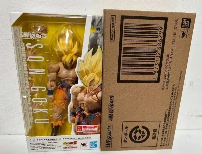 Figuras originales de Bandai S.H.Figuarts Shf Super Saiyan Son Goku, Super Saiyan legendario, la mejor selección de figuras de Dragon Ball Z, juguetes en miniatura