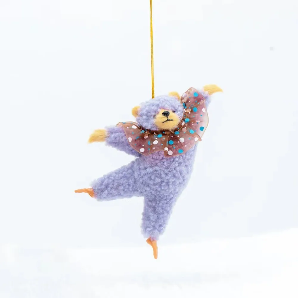 

New Cartoon Pendant Ballet Bear High-quality Multipurpose Dancing Bear Birthday Gift Room Bedside Pendant