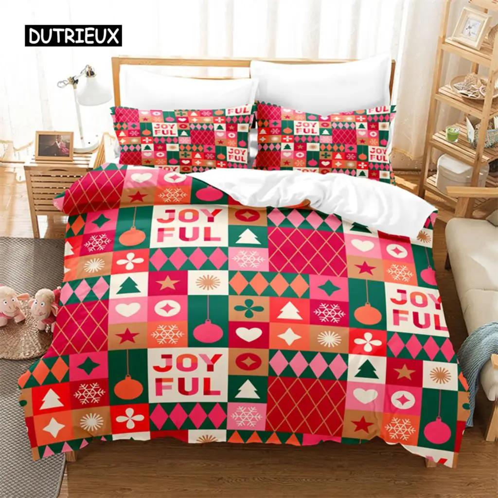 Christmas Bedding Set Duvet Cover Set 3d Bedding Digital Printing Bed Linen Queen Size Bedding Set Fashion Design