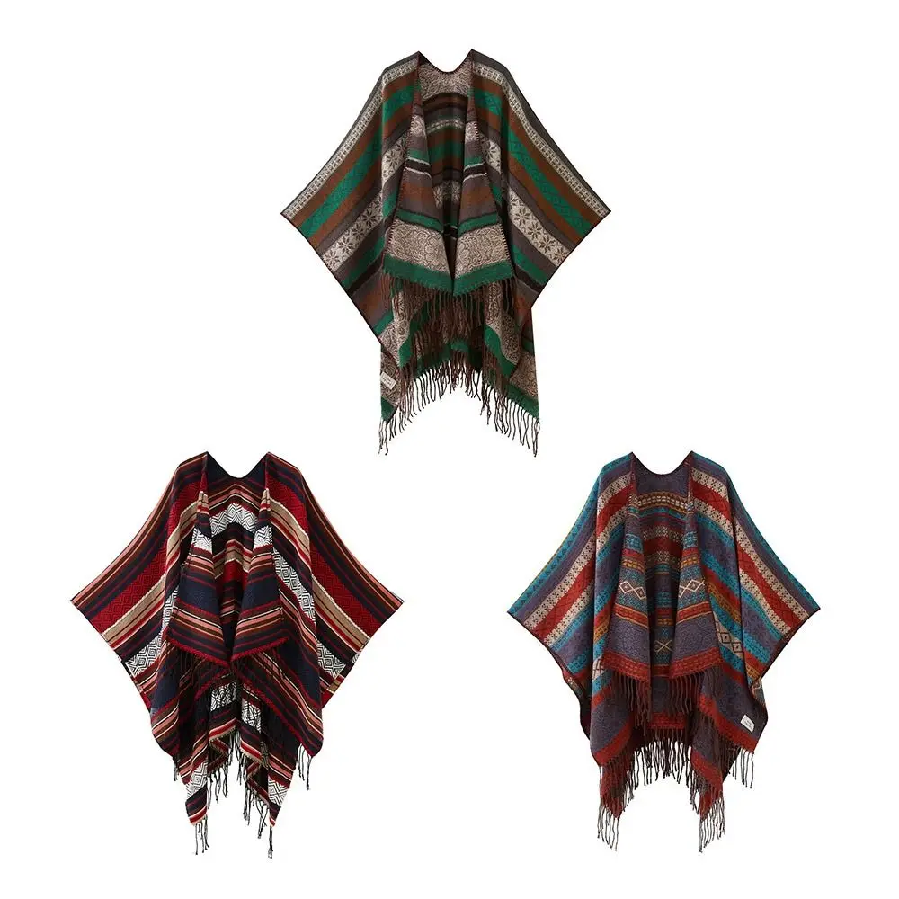 

Ethnic Style Spring Summer Tassel Shawl Sun Protection Thin Scarf Headscarf Sunscreen Outwear Shoulder For Women Lady Girl