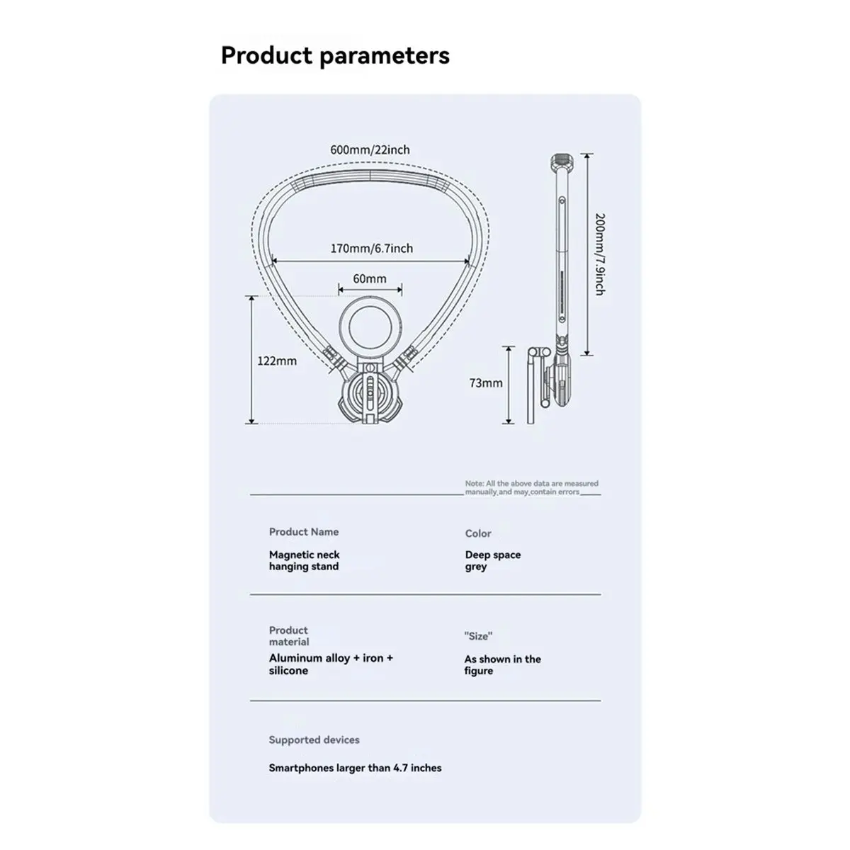 Support magnétique pour téléphone portable à fixation rapide en silicone, support magnétique pour téléphone portable à fixation