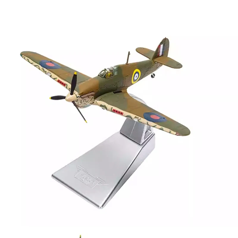 Diecast 1:72 Scale AA27604 Hawker Hurricane Mk I Royal Air Force Alloy Finished Simulation Model Souvenir Gifts For Adult Boy