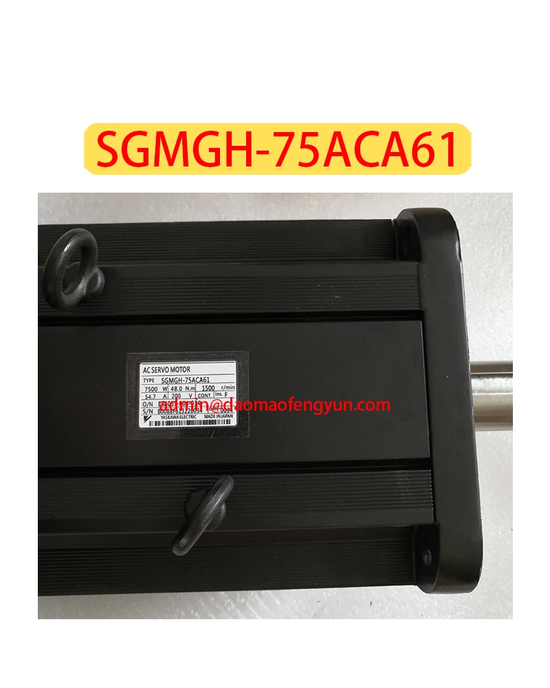 

SGMGH-75ACA61 Brand new Servo motor SGMGH 75ACA61，Fast shipping