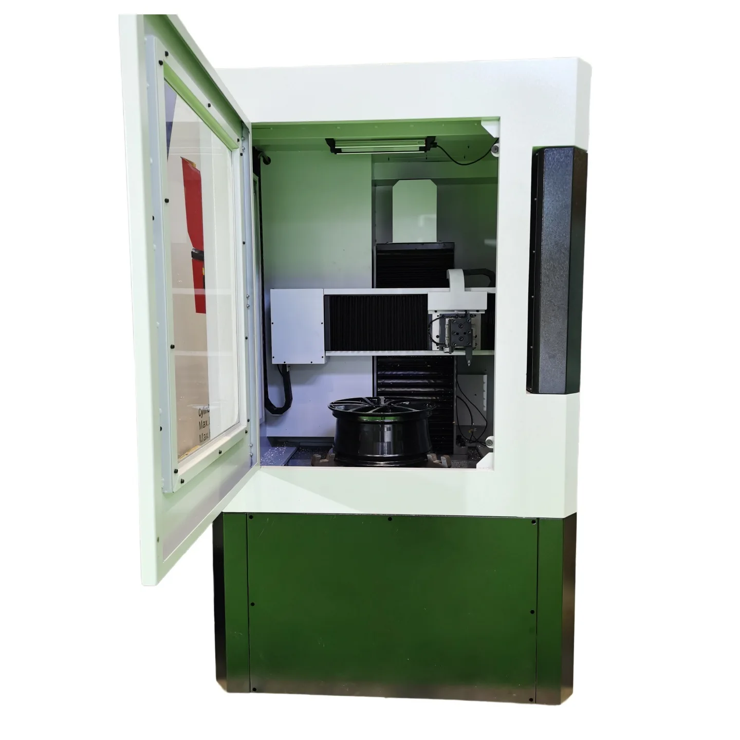Factory Direct CNC Wheel Hub Repair Lathe Automatic Car Steel Rim Refinishing Wire Drawing Machine Wheel Restoration Equipment