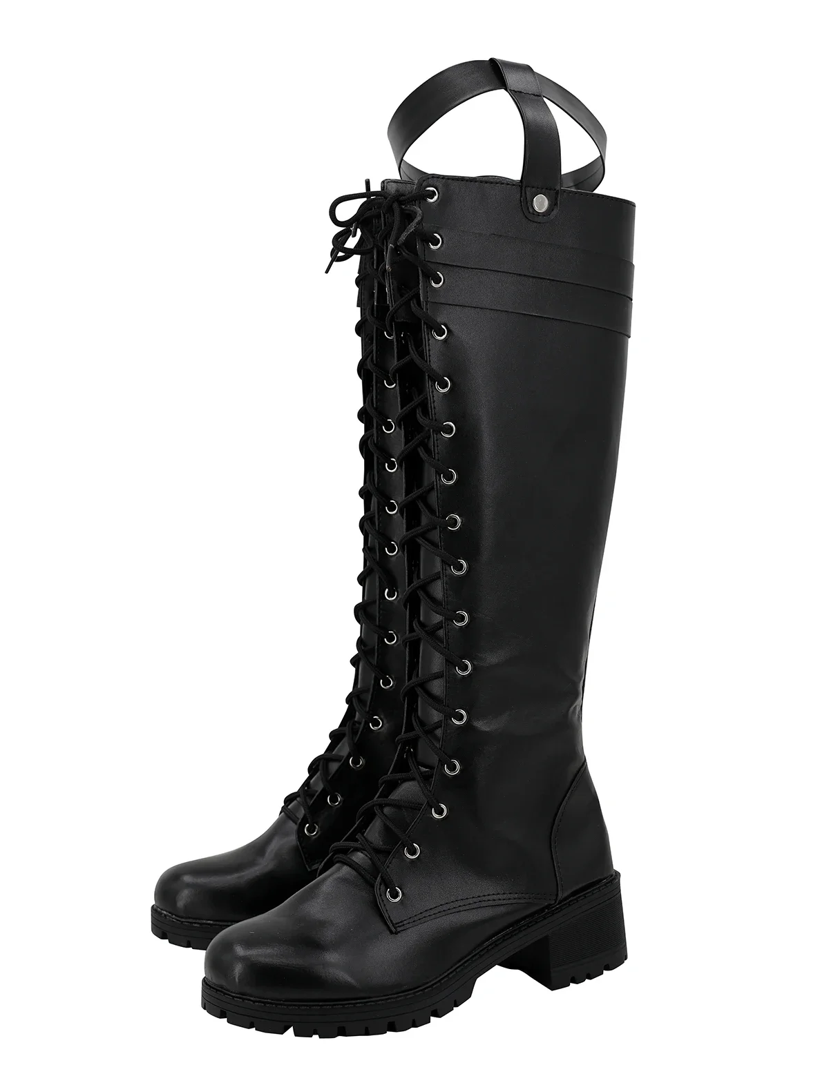 Genshin Impact Lyney Cosplay Laarzen Zwarte Schoenen Voor Halloween Accessoires