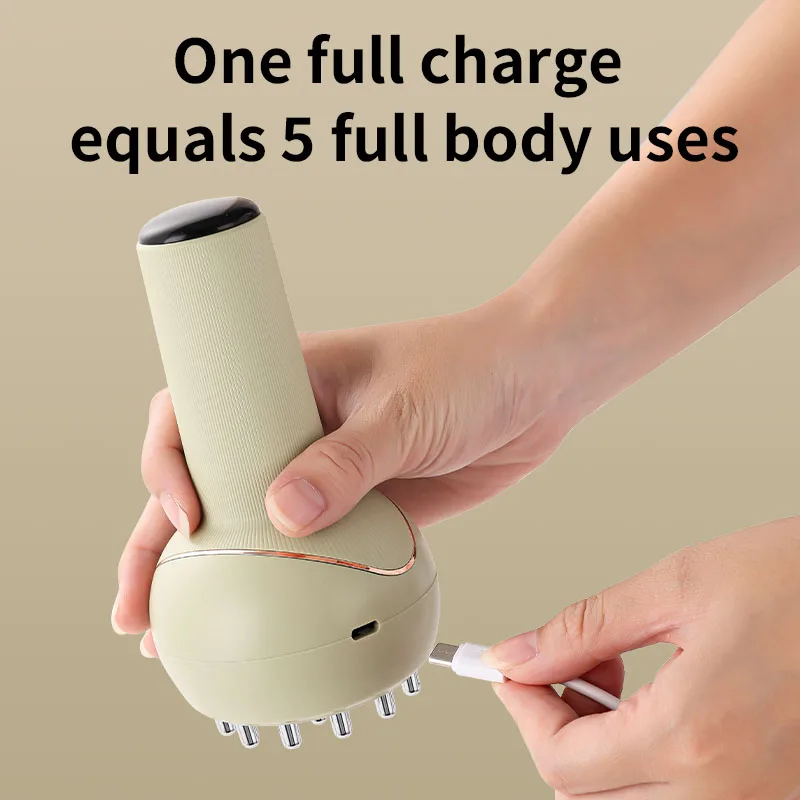 أداة كشط فرشاة ميريديان الكهربائية، كشط الظهر، كشط تدليك الجسم بالكامل