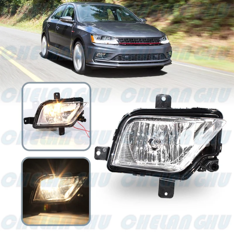 

Halogen Car Light For VW Jetta GLI 2015 2016 2017 2018 Right Side Front Fog Light Fog Lamp Car accessories 5C7941700Q