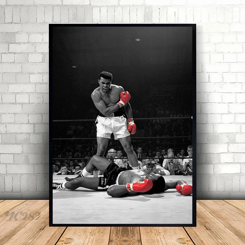 Boxer Poster – Star-Poster für Boxer-Fans mit hochwertiger Wanddekoration im Wohnzimmer oder Kinderzimmer