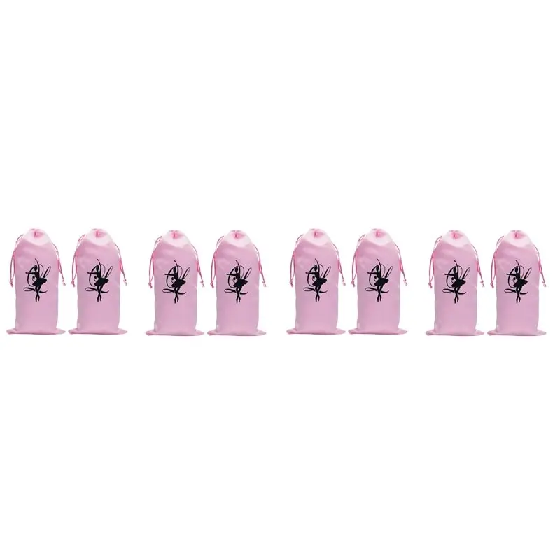 2025 Trend 8 Pcs Dance Bag Shoes Storage Pouch Ballet Organizer Handbag Bags Ballet Shoe Bag,Pink