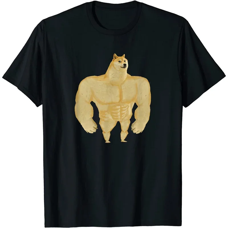 HOT SALE Meme Balltze Cheems RIP Grpahic T Shirt for Men Clothing Funny Doge Fans T-shirts Fashion Streetwear Casual Unisex Tops