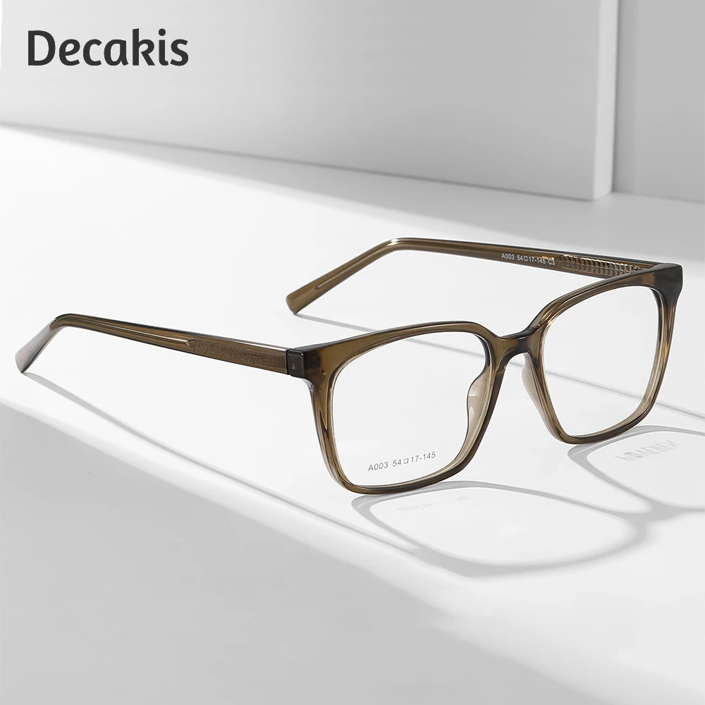 Chunky Square Custom Prescription Eyeglasses Men Women Geek Chic Designer Anti Blue Light Photochromic Reading Glasses Myopia 1 view 2