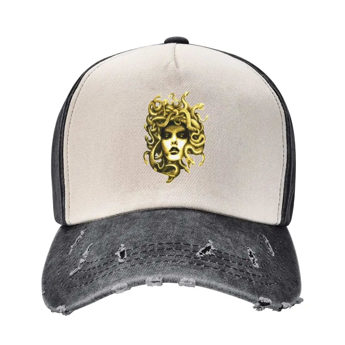 Medusa Gorgonas Head With Snakes Baseball Cap dad hat Visor Ball Cap Sunscreen Ladies Men's