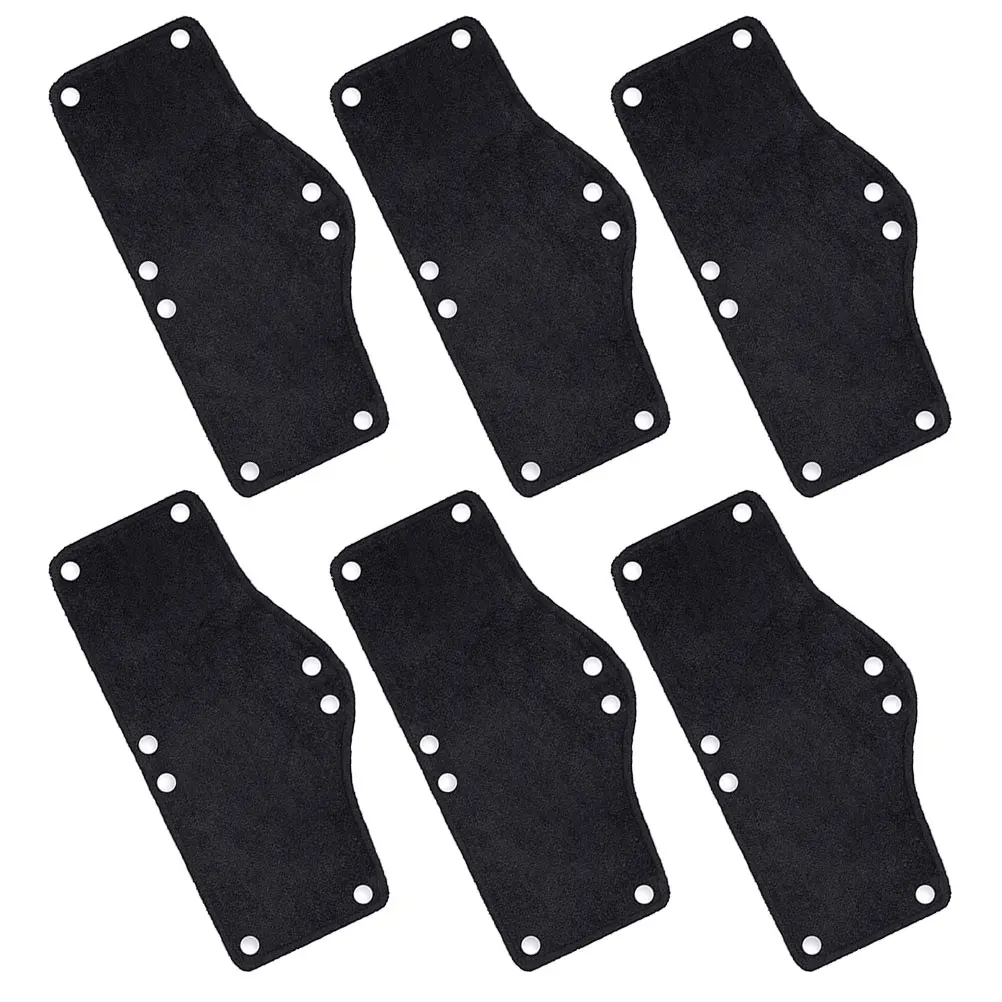 

6 Pcs Sweatbands for Hard Hat Pads Hardhat Cooling Working Washable Liner Black